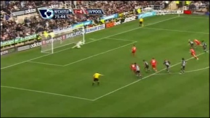 Newcastle - Liverpool Alonso 1 - 5