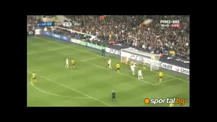 25.8.2010 Тотнъм - Йънг Бойс 4 - 0 Шампионска Лига плейофи