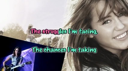 Miley Cyrus - the Climb {karaoke}