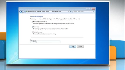 Windows® 7: How to create and delete a power plan