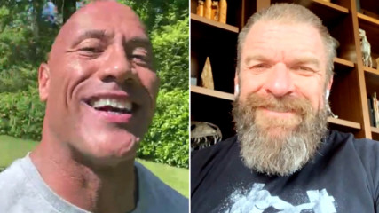 The Rock’s surprise message to Triple H: WWE’s The Bump, April 22, 2020