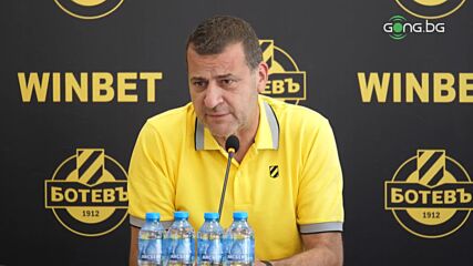 Пресконференция на Ботев Пловдив и WINBET
