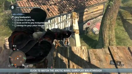 Assassin's Creed Rogue - River Valley Land Gameplay Walkthrough