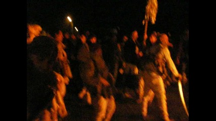 Среща в Копаница с Батановци - 13.01.2010 кукери 