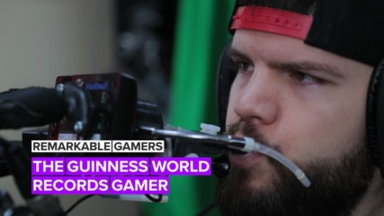 Remarkable Gamers: Smashing the competition with the power of his mouth