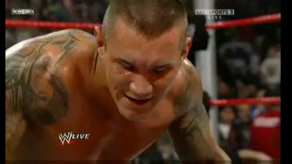 Wwe 23.03.09 Randy Orton Отново Преби Stephanie 