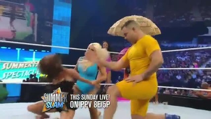 Wwe Raw 8 9 10 - The Bella Twins vs Eve Torres amp; Gail Kim vs Maryse amp; Jillian 