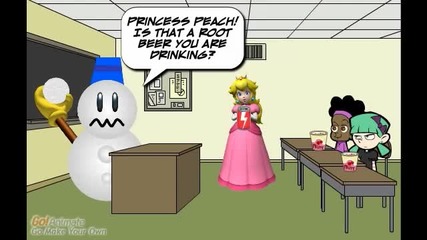 Princess Peach Gets Held Back