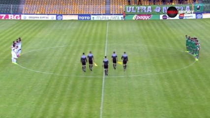 Минута мълчание в памет на юношата на Берое и легендата на Славия Добромир Ташков
