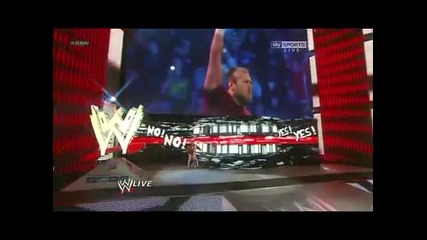 Wwe Raw 1.10.2012 Daniel Bryan And Kane Vs Dolph Ziggler And Cm Punk