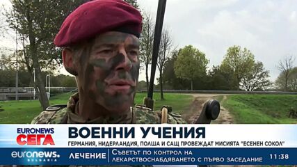 Военни учения: Германия, Нидерландия, Полша и САЩ провеждат мисията "Есенен сокол"