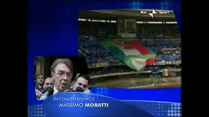 Inter Campione Ditalia 2009 - Intervista A Massimo Moratti