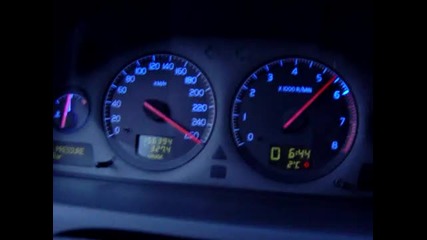 Volvo s60 R T5 100-260 km/h