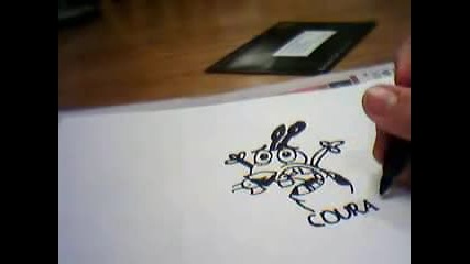 Courage The Cowardly Dog Drawing