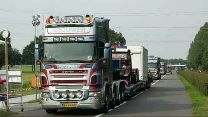scania's v8 - Brouwer transport.