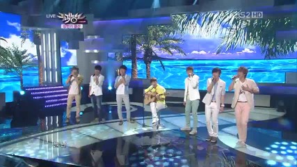 Infinite - In The Summer @ Music Bank (29.06.2012)
