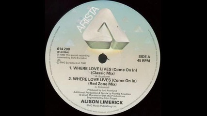 Alison Limerick - Where Love Lives 