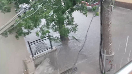 Силен дъжд в Пловдив