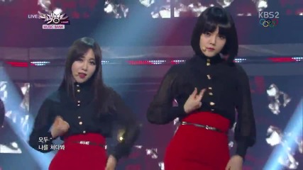 140214 Aoa - Miniskirt @ Music Bank
