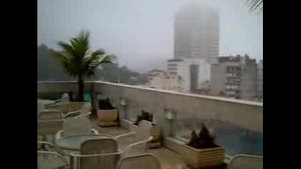 View From Copacabana Hotel, Rio De Janiero