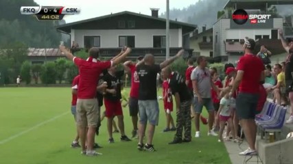 ЦСКА продължава да вкарва на Карабах