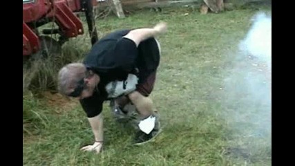 Dog, Butt, Fireworks!