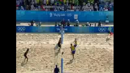 Финал за трето място - плажен волейбол(мъже)