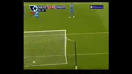 Manchester United 2 - 0 Portsmouth 22.04.09