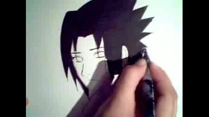Drawing Sasuke ot Krisko