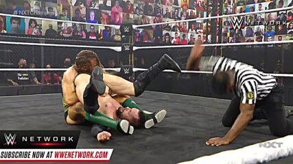 Finn Balor and Pete Dunne trade haymakers in title clash: NXT TakeOver: Vengeance Day (WWE Network Exclusive)