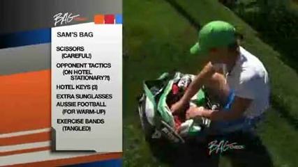 Sam Stosurs Bagcheck 