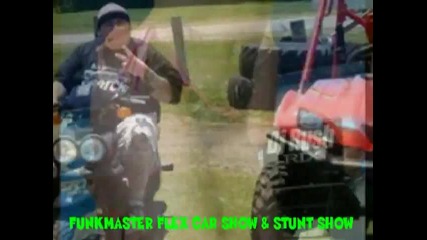 Raptor 700 .stunts quad show,throw It Up Dvd Clip wheelie boyz