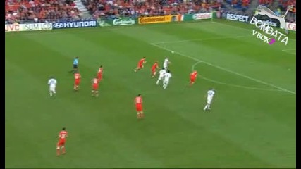 Euro 2008 - Швейцария - Чехия --Vaclav Sverkos Гол--