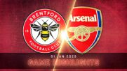 Brentford vs. Arsenal - Condensed Game