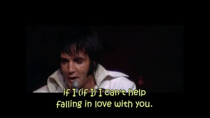 Elvis Presley - Cant Help Falling In Love With You - С Текст