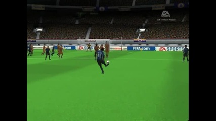 Free kick Mario Balotelli fifa 10 