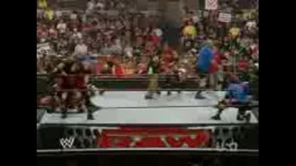 Raw vs Smackdown vs Ecw Battle Royal 1 Of 2 6/23/08