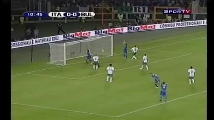 Italy vs Bulgaria goals