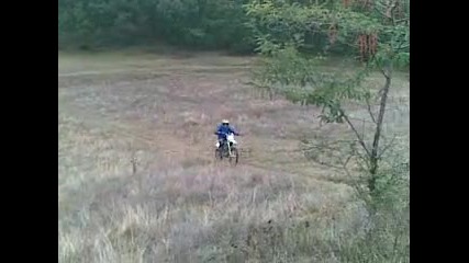 Skok s Kawasaki kx250f 