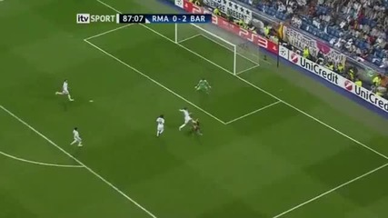 Real Madrid 0-2 Barcelona ( Messi )