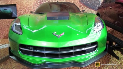 2015 Chevrolet Corvette Prototype from Transformers 4 Movie-exterior Walkaround-2014 Ny Auto Show