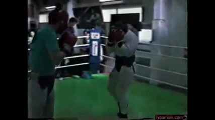 Tyson Sparring !