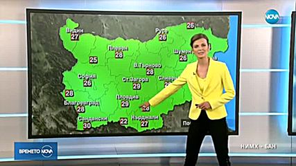 Прогноза за времето (23.04.2018 - обедна емисия)