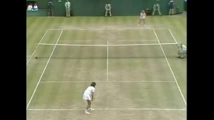 Steffi Graf vs Gabriela Sabatini 1987 Wimbledon part 1