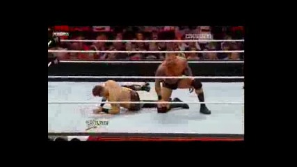 Wwe Raw 05.12.11 Randy orton vs The miz (miz winner contender for wwe champioship)