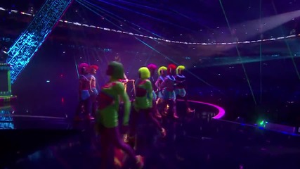 Кейти Пери - Dark Horse (brit Awards 2014) На Живо