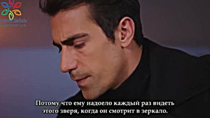 Черно-белая любовь 09 рус суб Siyah Beyaz Ask