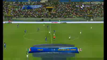 Италия - Северна Ирландия 3:0 Гол На Джузепе Роси