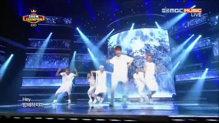 Exo - Wolf ( Chinese Version ) @ M B C Show Champion [ 26.06. 2013 ] H D