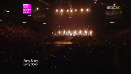 Super Junior - Sorry Sorry - Sm Town In L.a. 2012